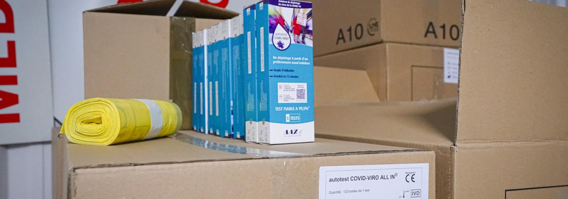 Covid-19 : La campagne d'autotests est lancée