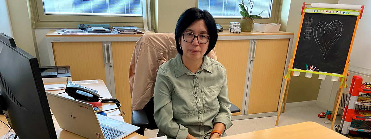 Le docteur Marcelline Renaud-Yang, psychiatre pour enfants et adolescents au Centre Plati