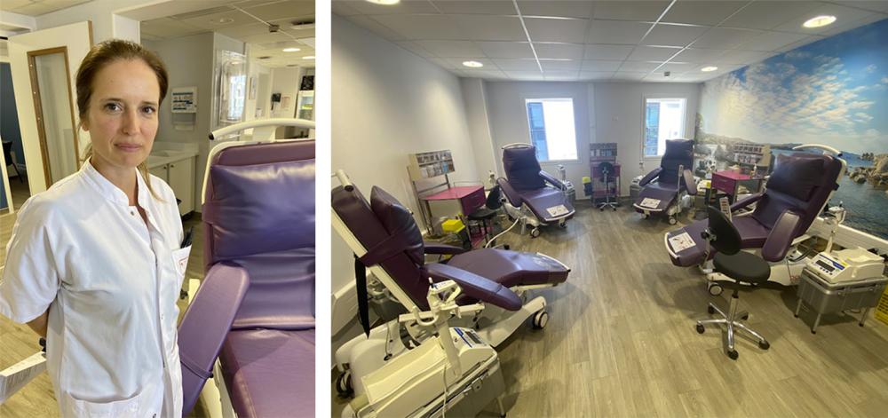 Le docteur Mélanie Rinaudo-Gaujous, chef de service du centre de transfusion sanguine de Monaco