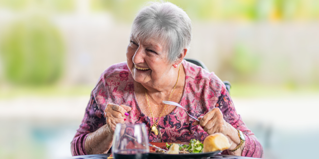 A balanced diet to grow older healthily